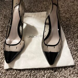 Jason Wu Black and Cream Heels